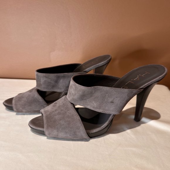 Grey Halston Vintage Shoe - Picture 3 of 4